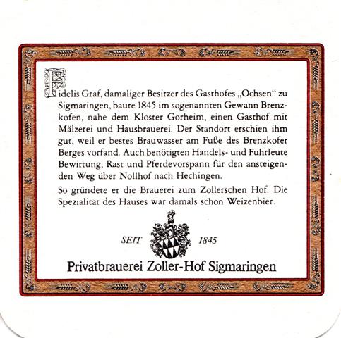 sigmaringen sig-bw zoller fidelis 2b (quad185-u privatbrauerei) 
